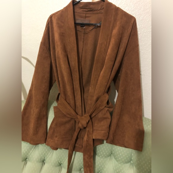❌SOLD‼️❌Blank NYC Suede Belted coat - Picture 2 of 9
